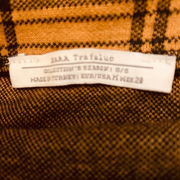 Mustard a-line knit skirt for fall! - Picture 2 of 3